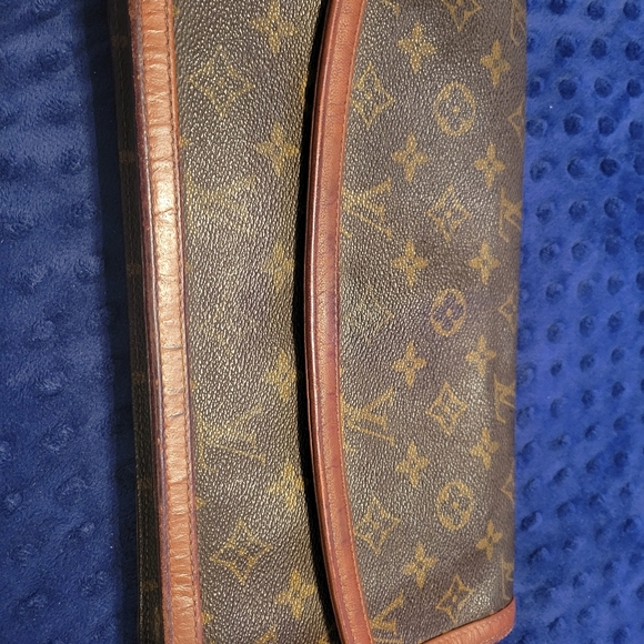 Price Drop!!! Authentic Louis Vuitton LV Cluch Pochette Dame GM Brown Monogram - Picture 3 of 14